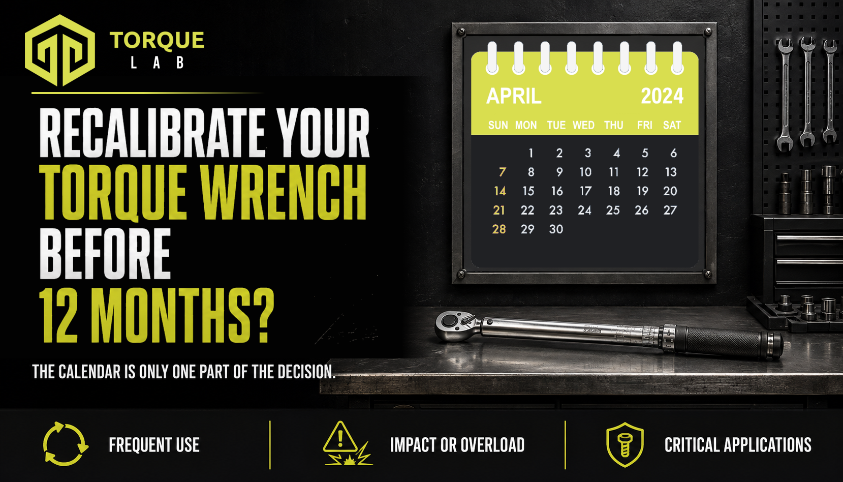 Torque Wrench Calibration Intervals
