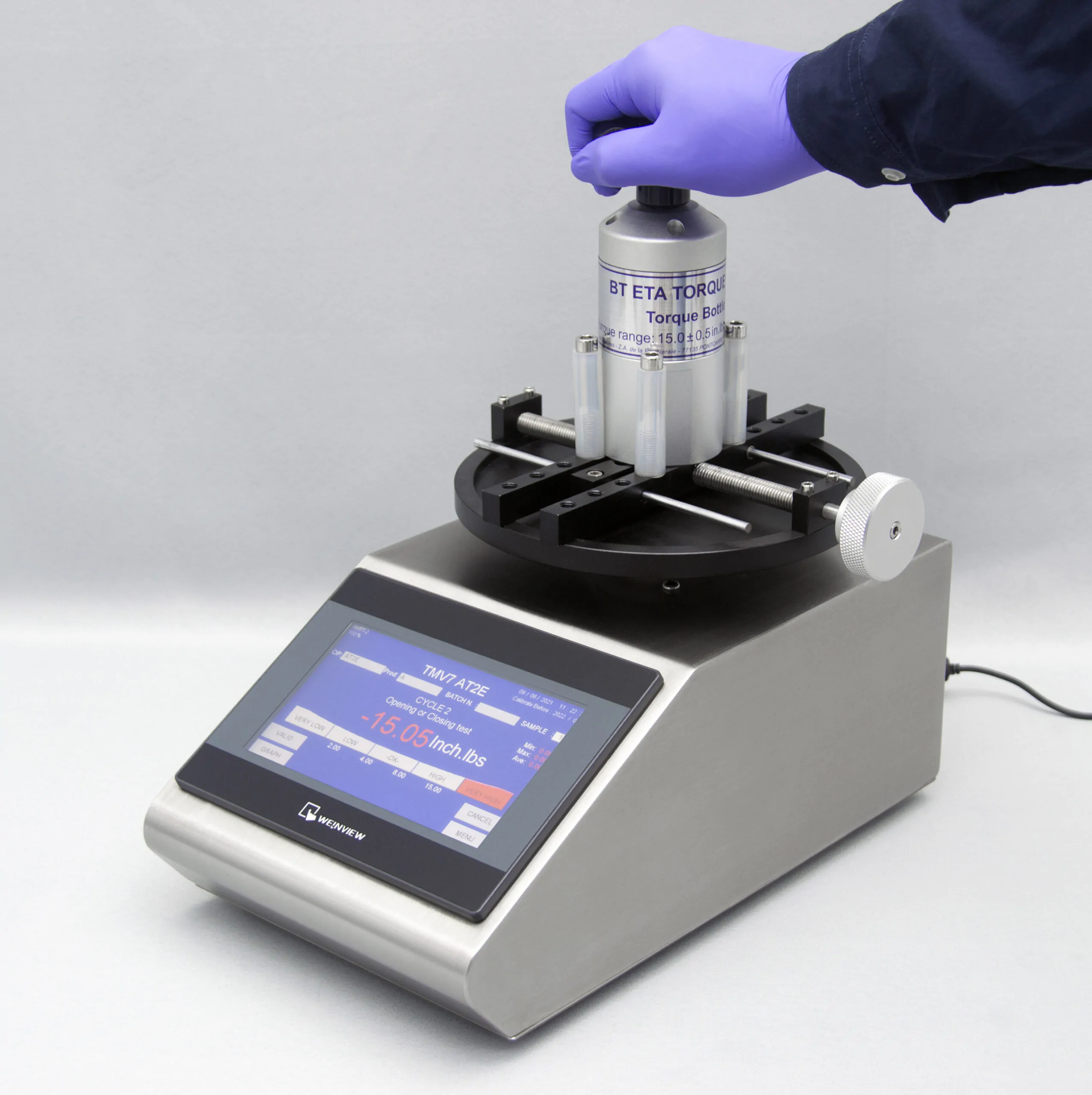 Torque Bottle Cap Tester