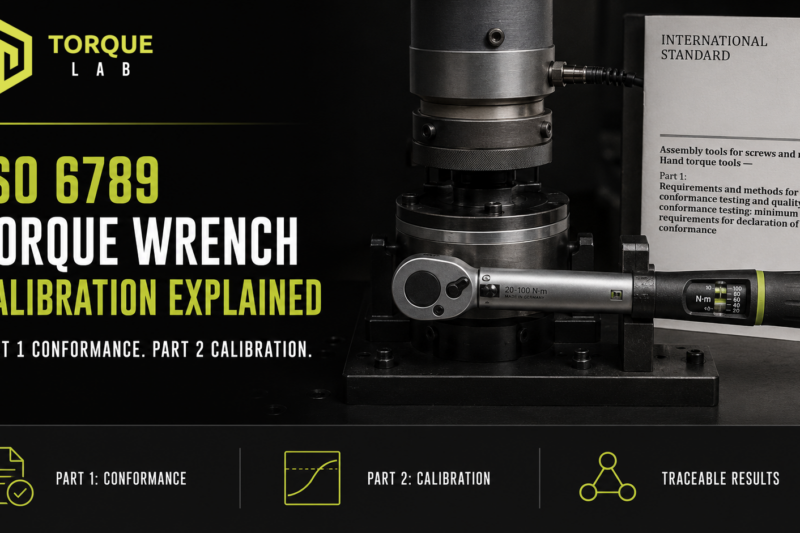 ISO-6789 Part 1 Torque Wrench Calibration