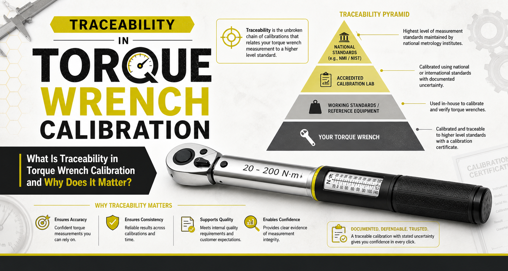 What Is Traceability in Torque Wrench Calibration and Why Does It Matter?