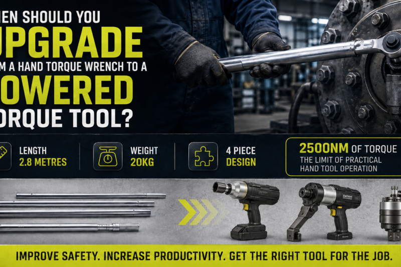 When Should You Upgrade from a Hand Torque Wrench to a Powered Torque Tool?