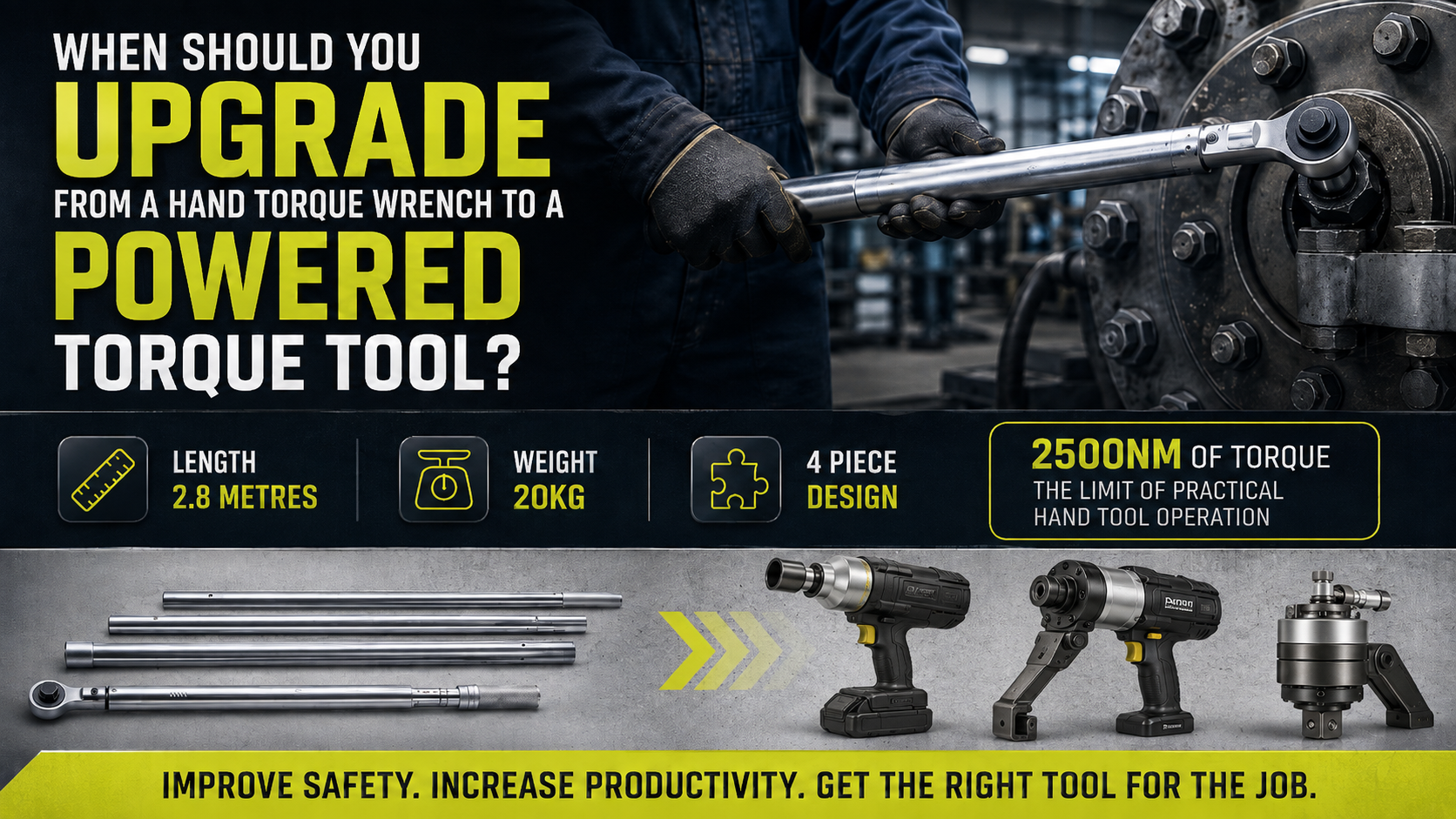 When Should You Upgrade from a Hand Torque Wrench to a Powered Torque Tool?