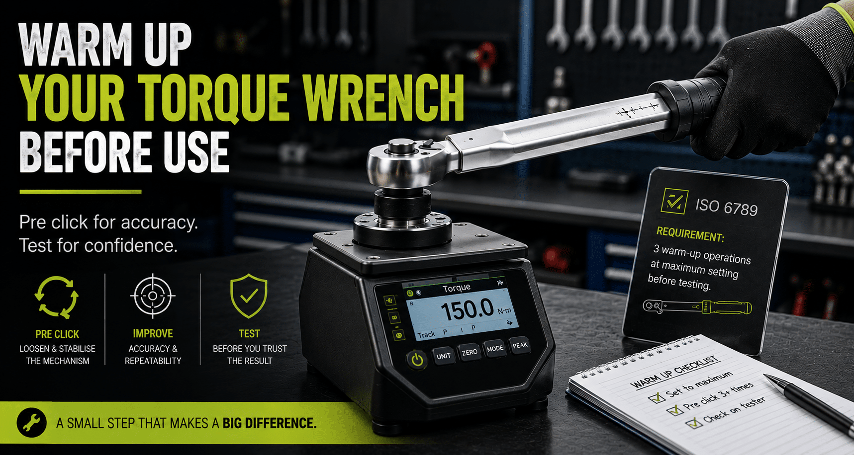 Torque Wrench Warm Up